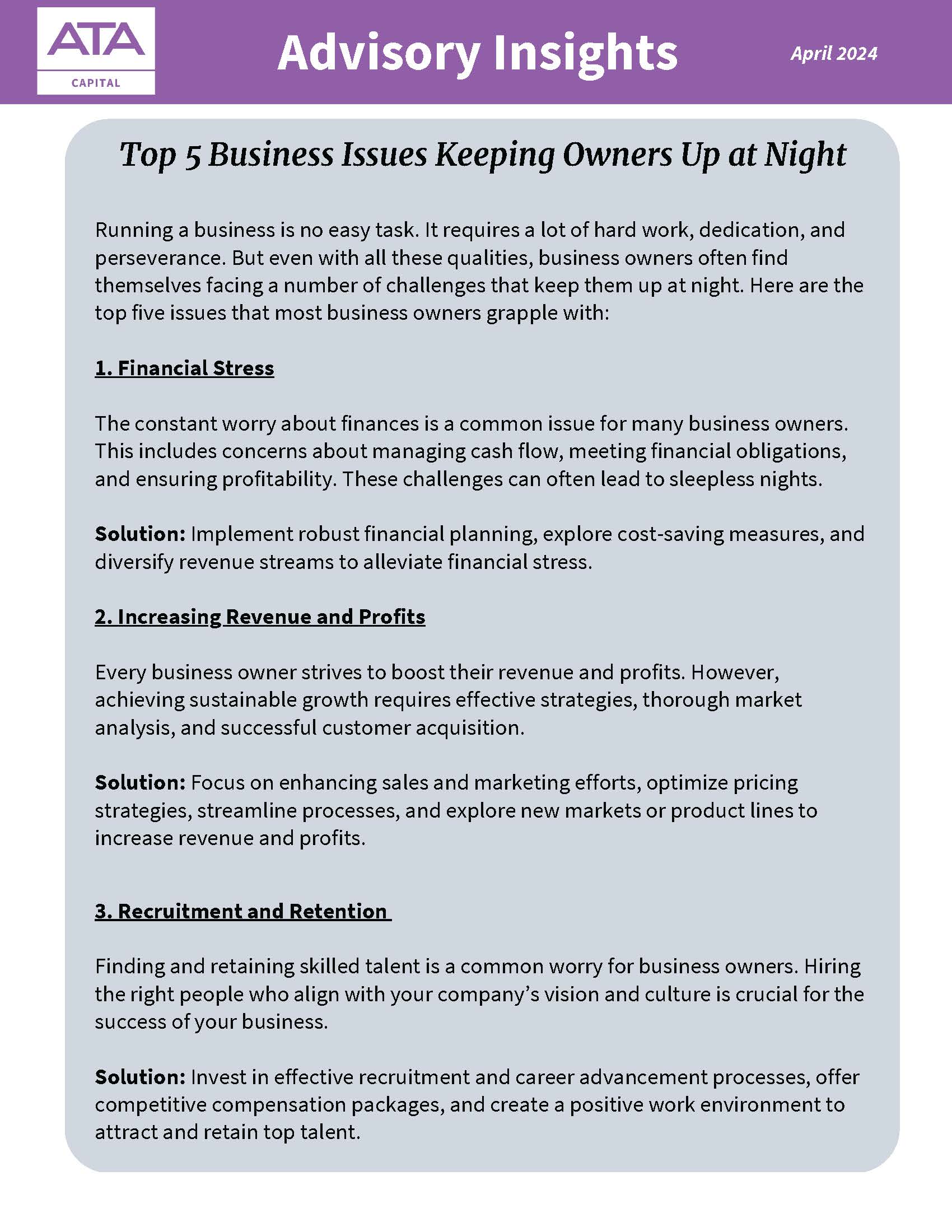 Insights Ata Capital